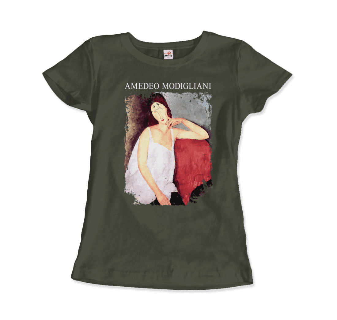 Modigliani - Portrait of Jeanne Hébuterne, 1919 Artwork T-Shirt