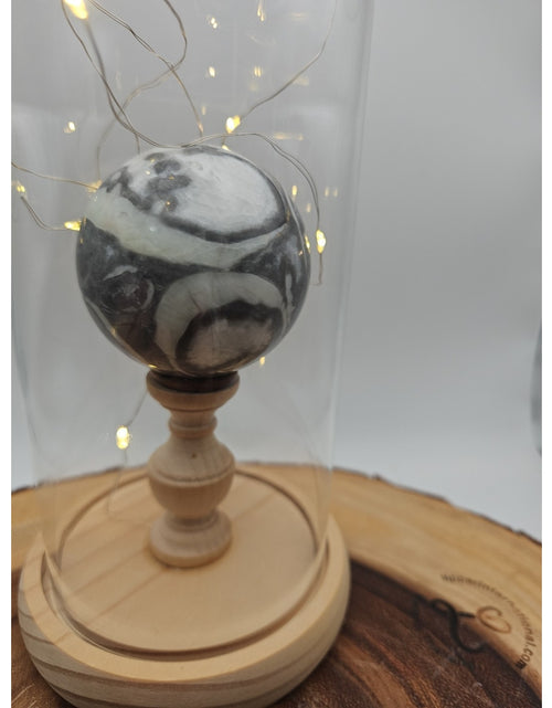 Load image into Gallery viewer, 1000 Eye Jasper Sphere With Case 60mm
