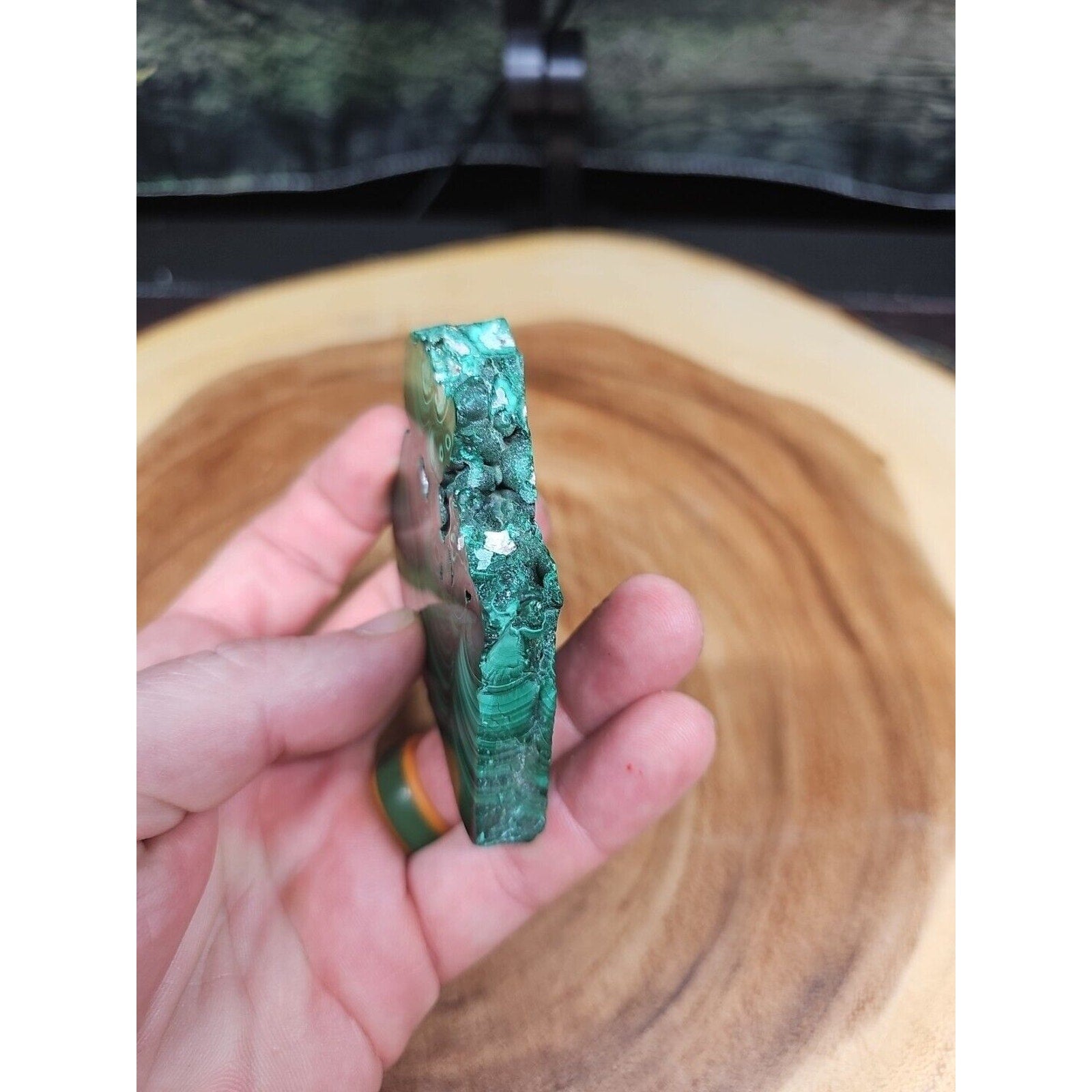 malachite Slice 4oz