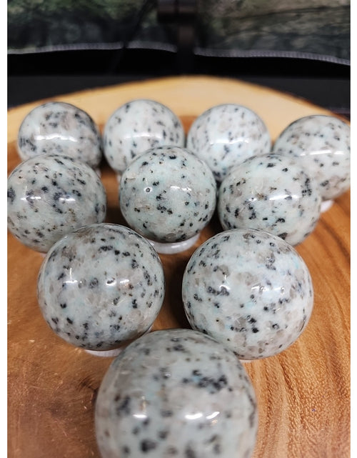 Load image into Gallery viewer, 1each Natural Quartz Crystal Jasper Sphere Ball Healing 40mm W/ring Stand Random
