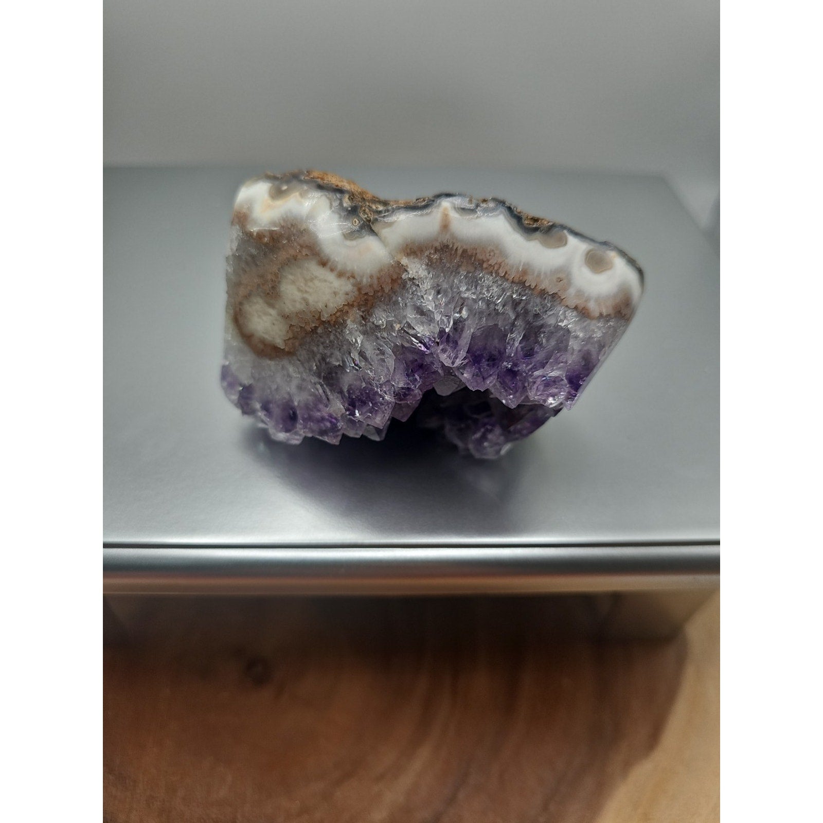 Amethyst Geode Cluster. .66lb