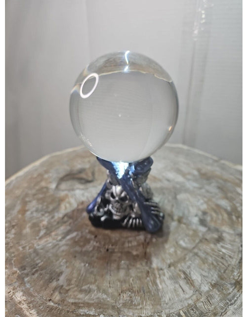 Load image into Gallery viewer, 100mm K9 Clear Photography Crystal Ball Sphere Decoration Lens Photo + Stand
