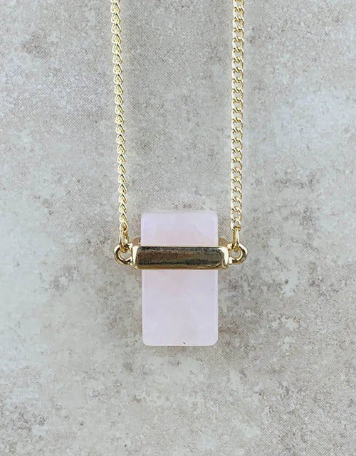 Load image into Gallery viewer, Natural Marble Stone Necklace
