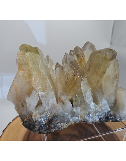Load image into Gallery viewer, 4.2LB Natural citrine cluster mineral specimen quartz crystal restoration-
