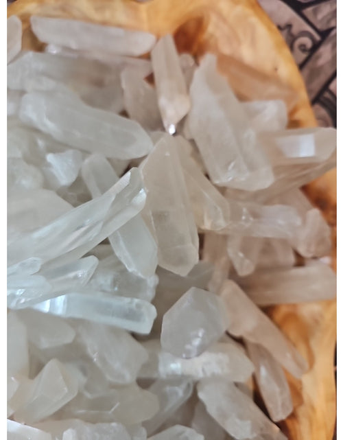 Load image into Gallery viewer, 1lb Natural Clear Quartz Crystal Points Original Stones Brazil
