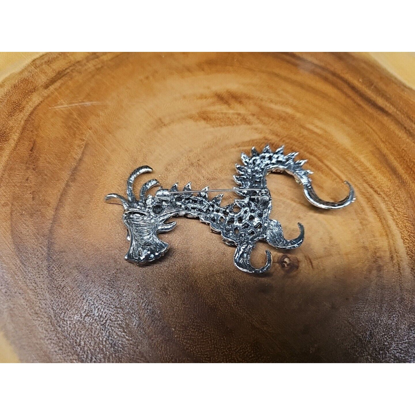 Chinese Dragon Brooch Pin