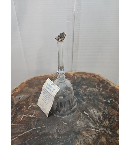 Crystal Bell Branderburg Hademade Limited edition.West Germany Berlin Wall