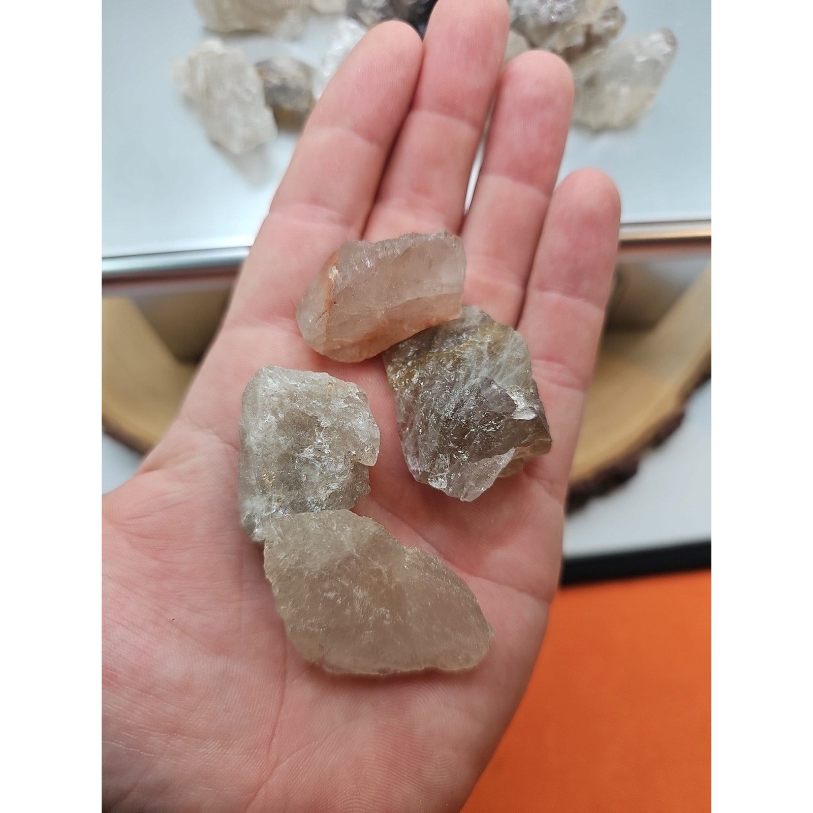 Smoky Quartz Mix 19pcs