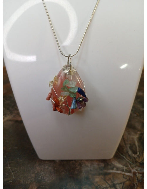 Load image into Gallery viewer, Natural Crystal Necklace
