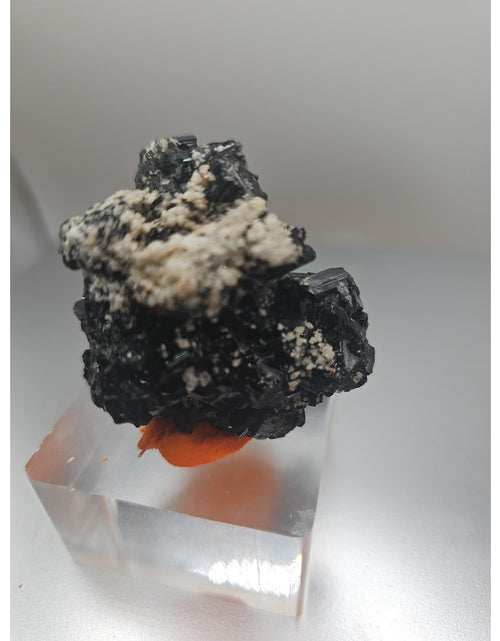 Load image into Gallery viewer, Black Tourmaline Crystal Specimen Rough Raw From Afghanistan 83grams
