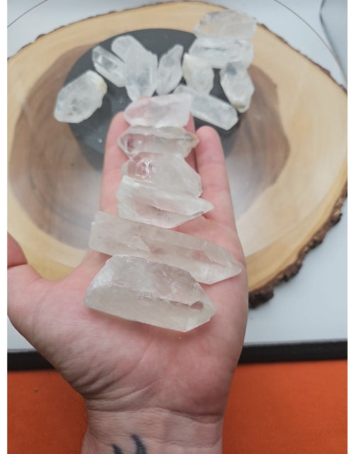 Load image into Gallery viewer, Quartz Crystal Bulk 1 LB Quartz Crystal Points
