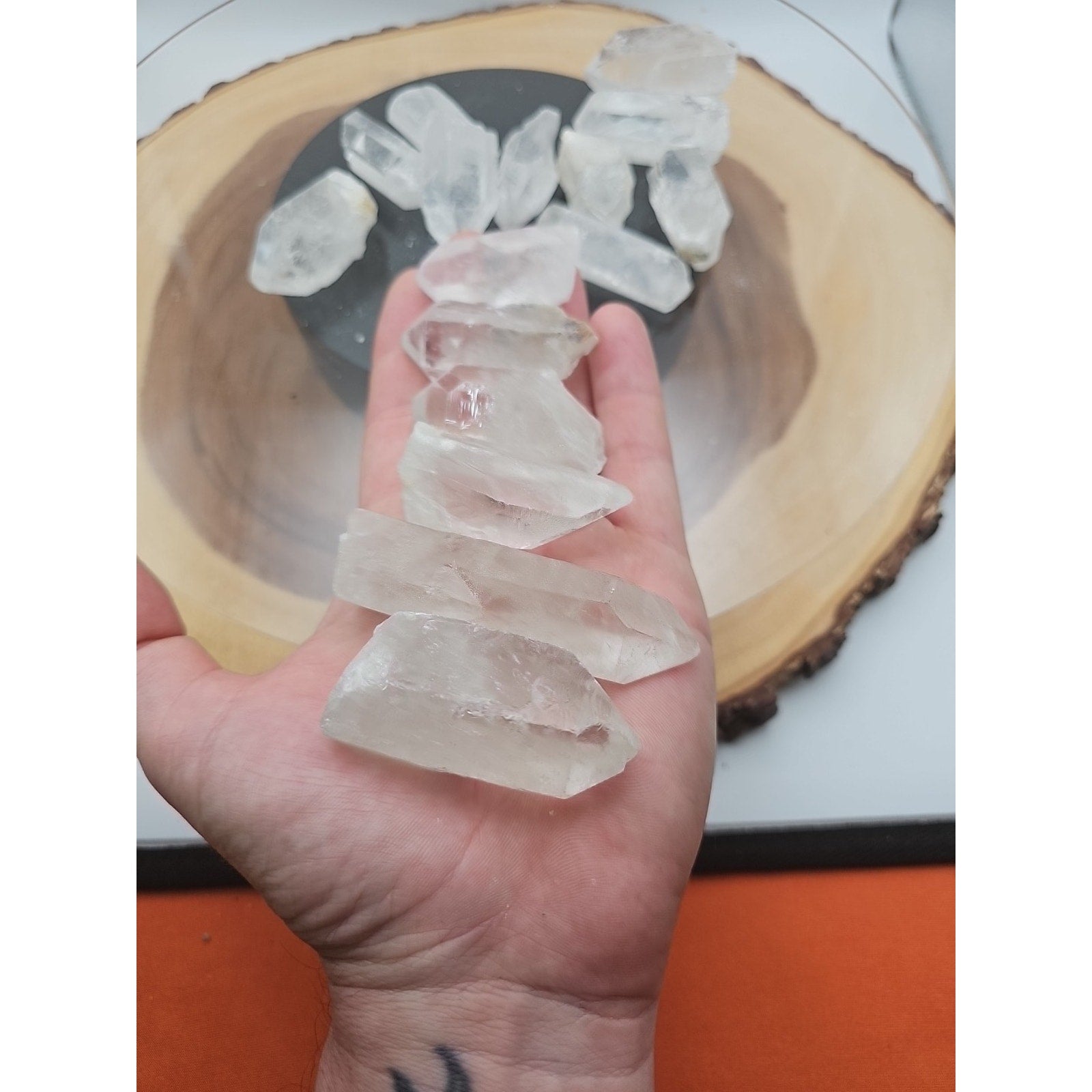 Quartz Crystal Bulk 1 LB Quartz Crystal Points