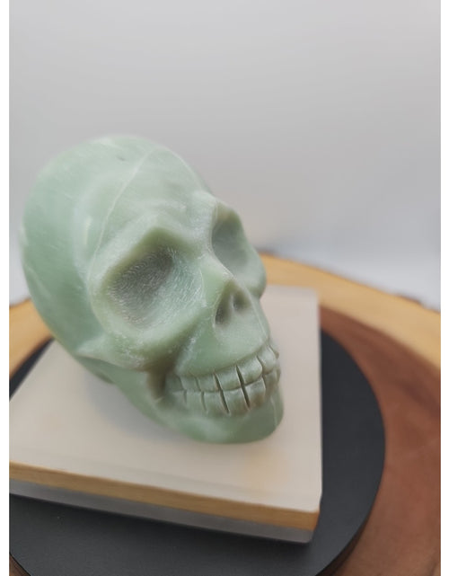 Load image into Gallery viewer, Natural Jasper Calcite Skulls Crystal Carving Mixed Stones Healing .89lbs
