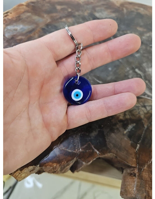 Load image into Gallery viewer, EVIL EYE KEYCHAIN/ Protection/ Fortune/ Good Luck
