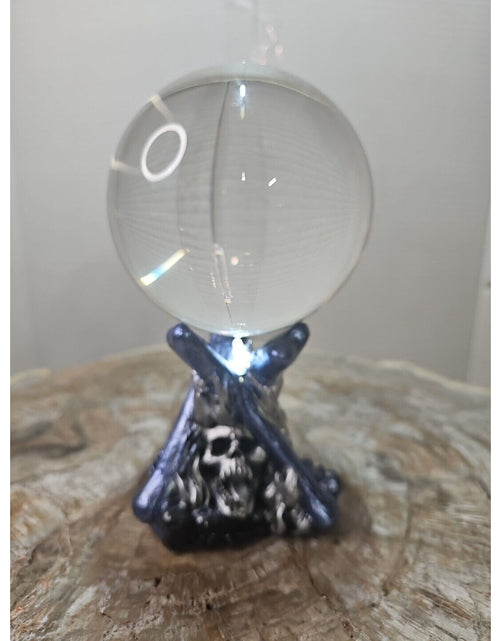 Load image into Gallery viewer, 100mm K9 Clear Photography Crystal Ball Sphere Decoration Lens Photo + Stand
