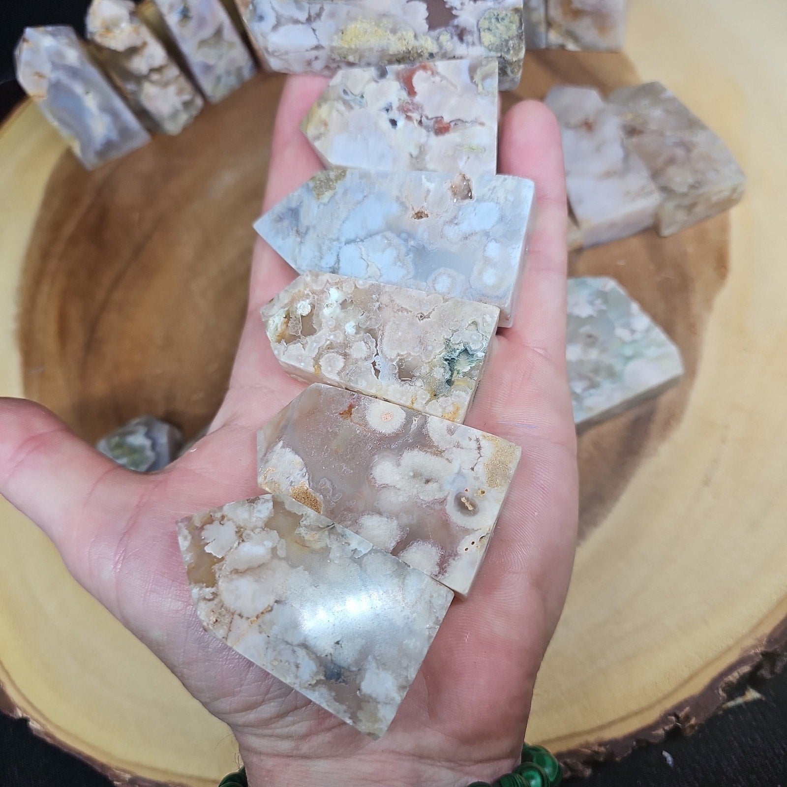 Phantom Agate cornelian towers