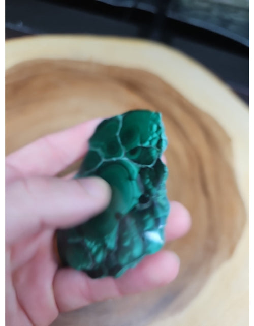 Load image into Gallery viewer, Malachite Slice 107g
