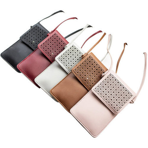 Load image into Gallery viewer, Multi Mini Transparent Phone And Credit Card Holder Cross Body Bag
