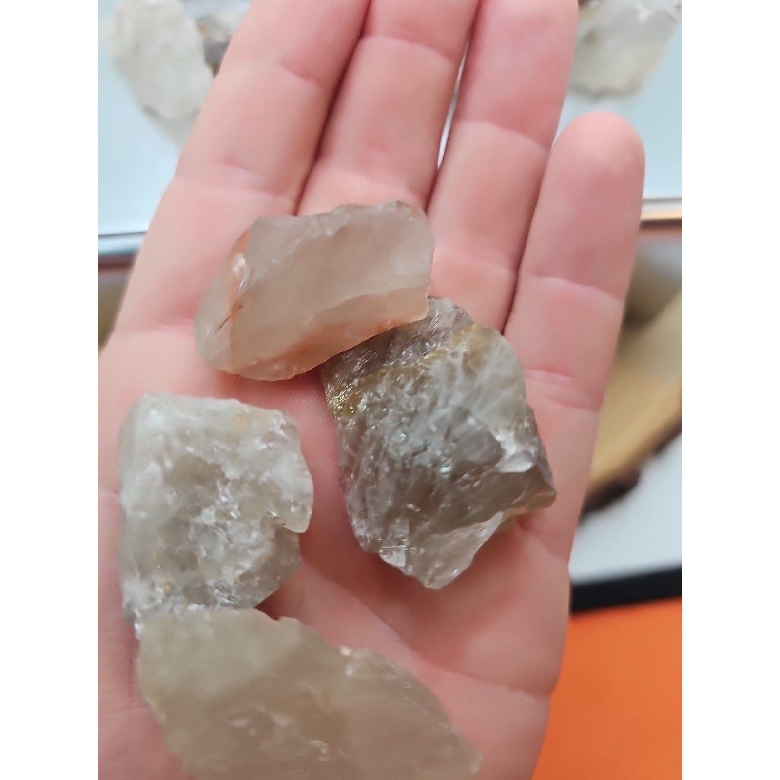 Smoky Quartz Mix 19pcs
