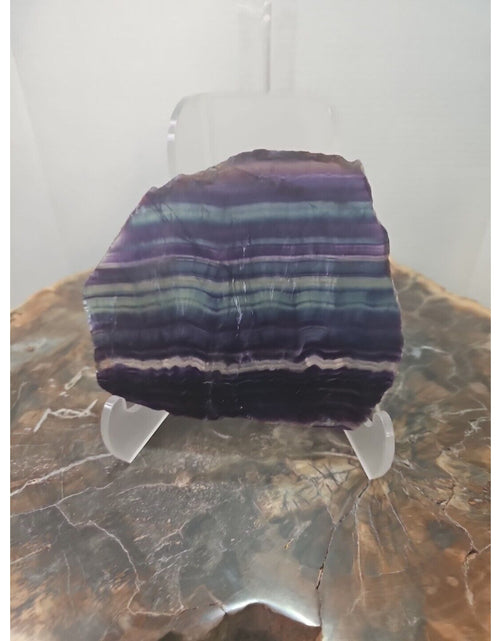 Load image into Gallery viewer, 380G Natural beautiful Rainbow Fluorite Crystal flake original stone specimen
