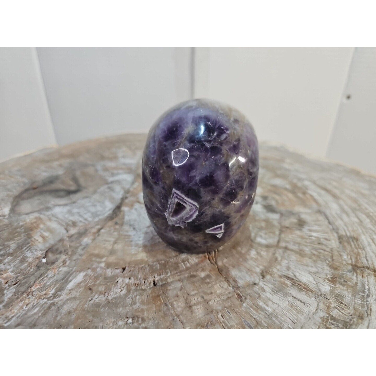 2.2LB Natural Amethyst Hand carved Skull Quartz Crystal Spiritual Jewel