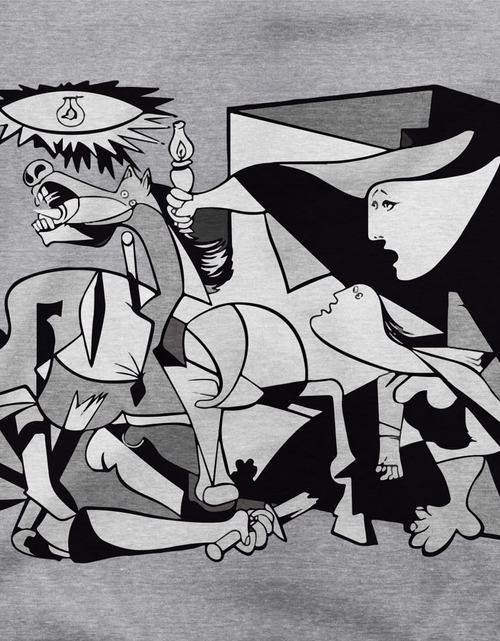 Load image into Gallery viewer, Pablo Picasso Guernica 1937 Artwork Reproduction T-Shirt
