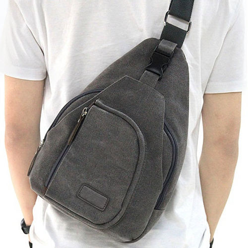 Load image into Gallery viewer, Sling Cling Cotton Canvas Messenger Bag in 5 Colors
