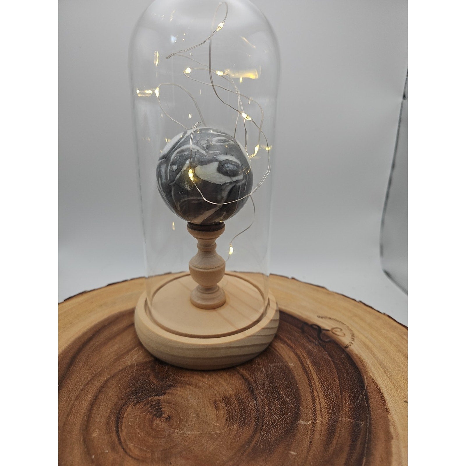 1000 Eye Jasper Sphere With Case 60mm