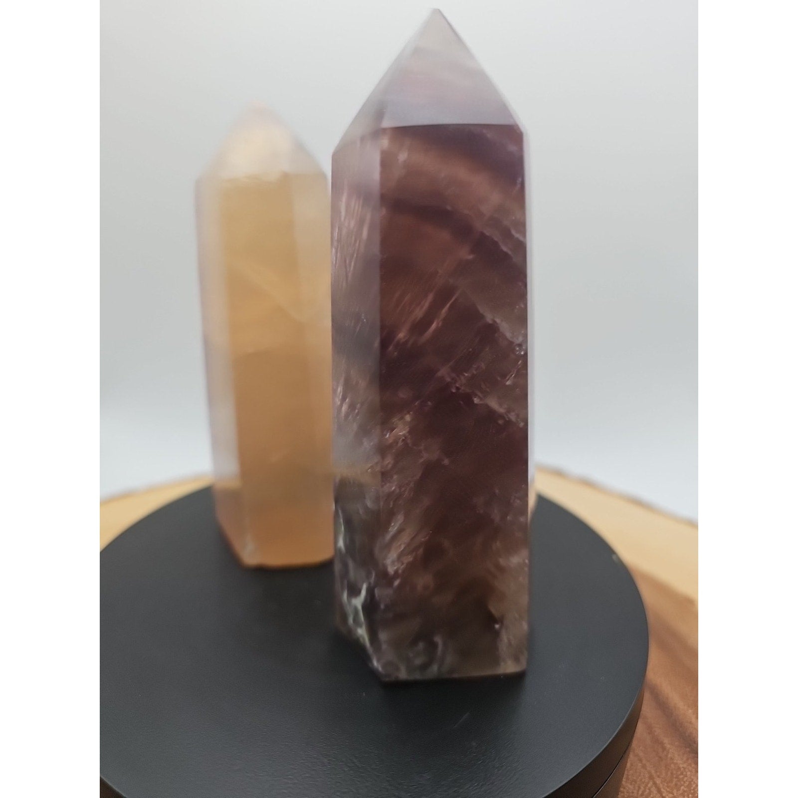 Fluorite crystals Set Of 2 1.69lbs