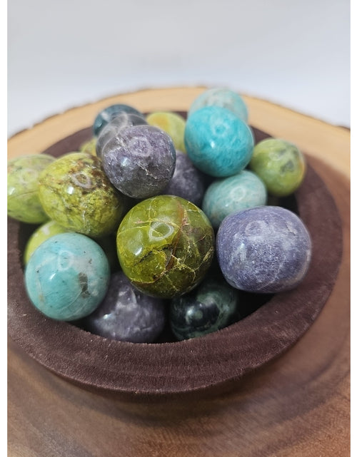 Load image into Gallery viewer, Ocean Jasper Spheres In Bowl 2lbs Of Stones
