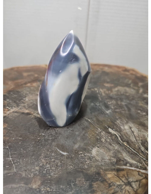 Load image into Gallery viewer, Jasper Ocean Whale Stone 332g
