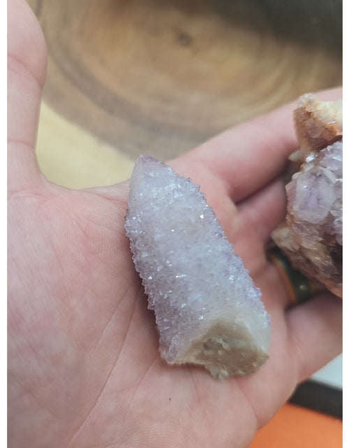 Load image into Gallery viewer, Amethyst Cactus Spirit Quartz Crystal .52lb
