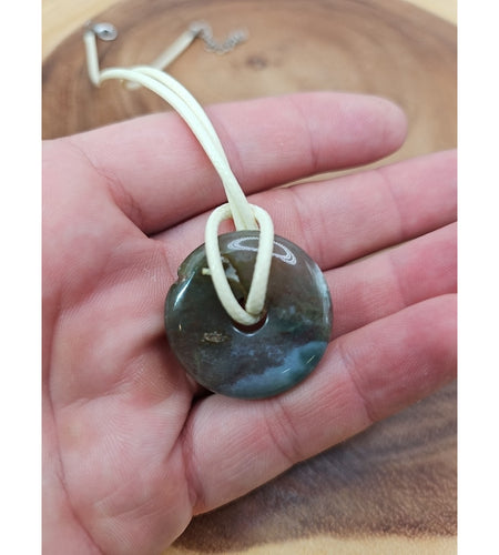 Lucky Pendant 16in Cord Necklace