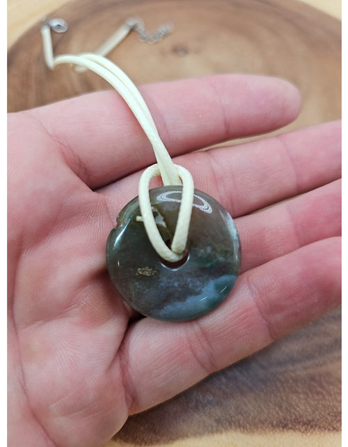 Load image into Gallery viewer, Lucky Pendant 16in Cord Necklace
