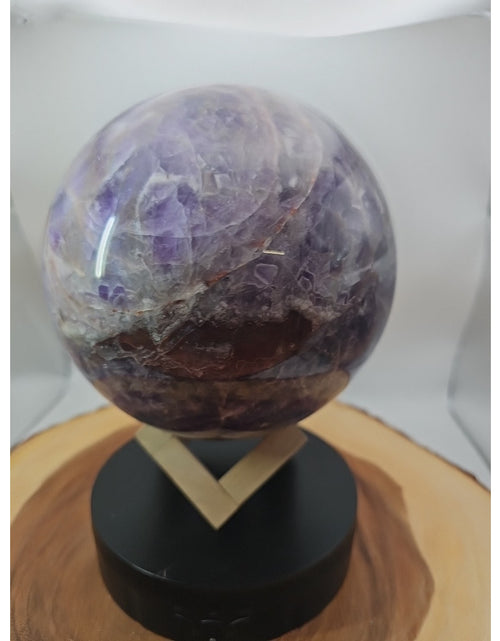 Load image into Gallery viewer, 11.78lbs Natural Dream Amethyst Quartz Crystal Sphere Ball
