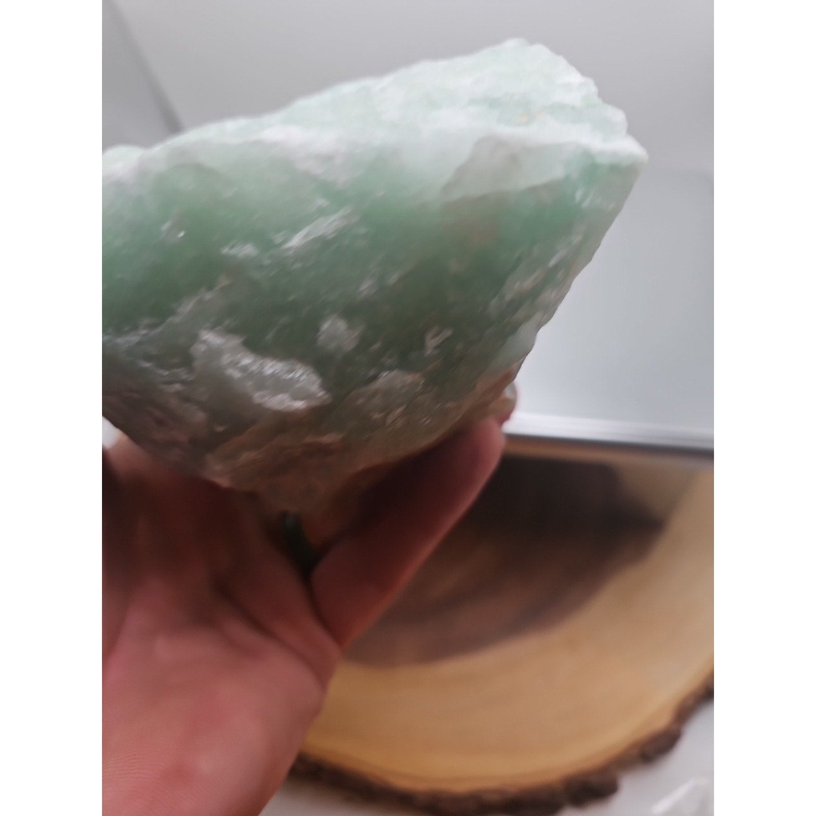 Green Aventurine rough chunk Brazil 2.61lb