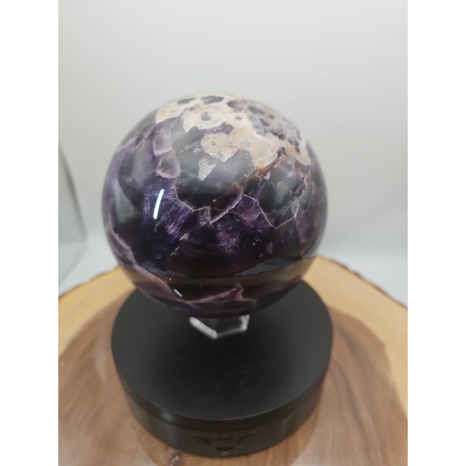5.6LB Natural Dream Amethyst Sphere Quartz Crystal Ball