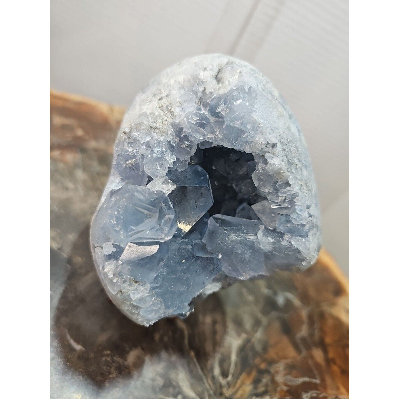 3.17LB Natural and Beautiful Baby Blue Celestite