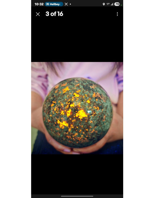 Load image into Gallery viewer, 6.71LB Natural Volcano Quartz Sphere Crystal Ball Healing
