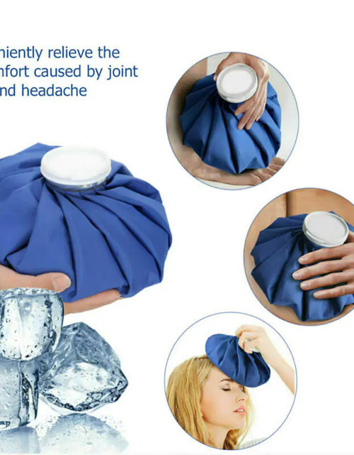 Load image into Gallery viewer, 3PCS Ice Bags Packs Knee Neck Reusable Cold Relief Pain Headache Sport Injury
