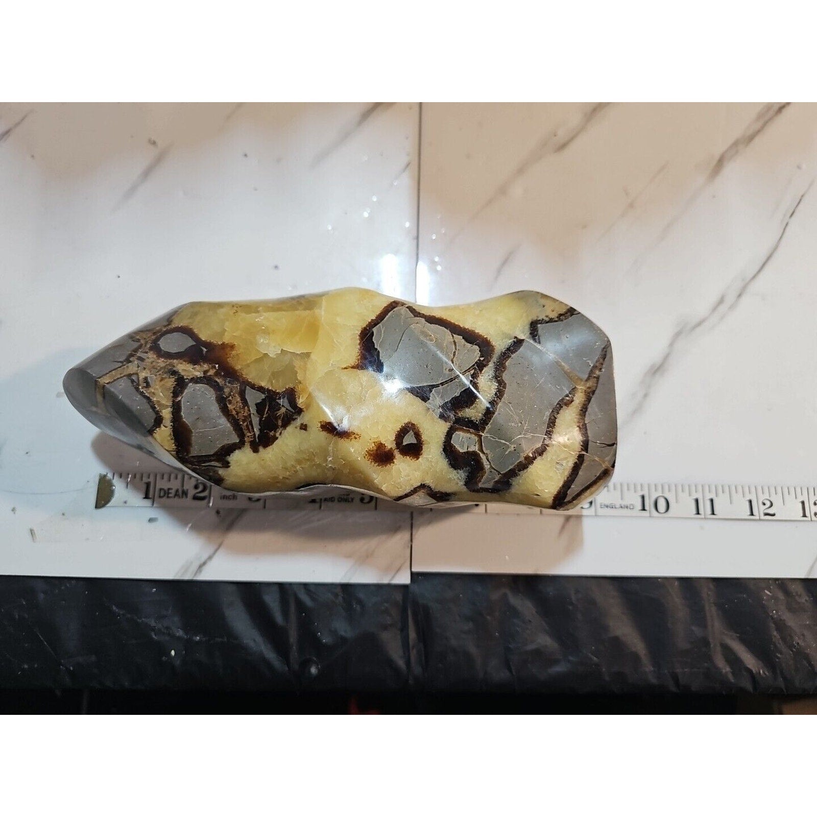 4.84LBNatural Dragon Septarian Geodetic Survey Quartz Crystal torch Healing2200g