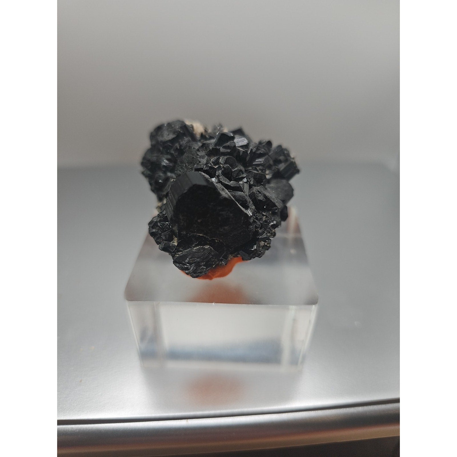Black Tourmaline Crystal Specimen Rough Raw From Afghanistan 83grams