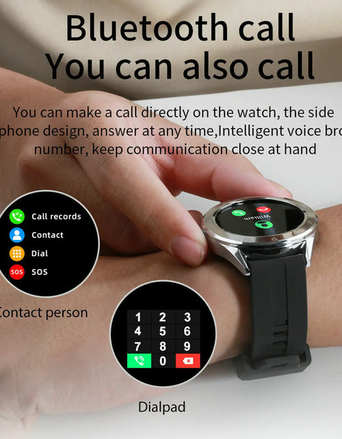 Load image into Gallery viewer, Waterproof Bluetooth Smart Watch Phone Mate Heart Rate Tracker For iOS Android
