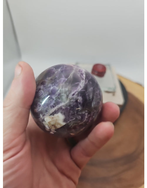 Load image into Gallery viewer, Madagascar Amethyst Sphere - 373g, 61mm - Collectors Item
