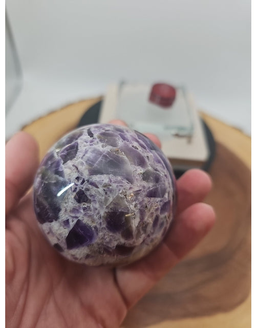 Load image into Gallery viewer, Madagascar Amethyst Sphere - 373g, 61mm - Collectors Item
