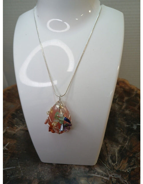 Load image into Gallery viewer, Natural Crystal Necklace
