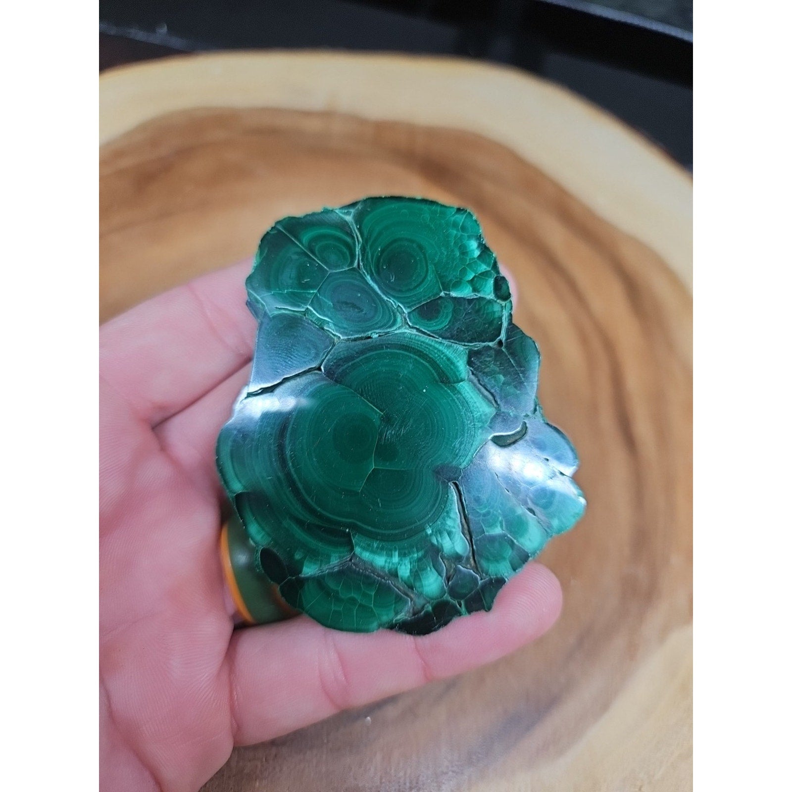 Malachite Slice 107g
