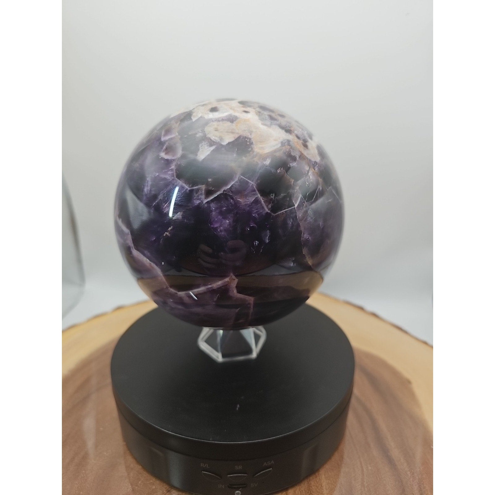 5.6LB Natural Dream Amethyst Sphere Quartz Crystal Ball