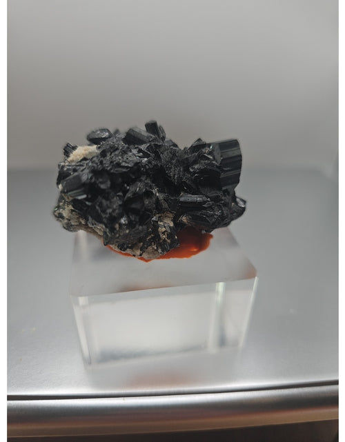 Load image into Gallery viewer, Black Tourmaline Crystal Specimen Rough Raw From Afghanistan 83grams
