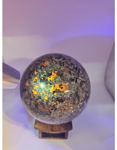 Load image into Gallery viewer, 6.71LB Natural Volcano Quartz Sphere Crystal Ball Healing
